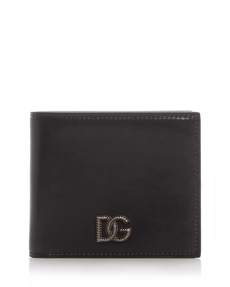 Dolce & Gabbana Tempesta Leather Bifold Wallet