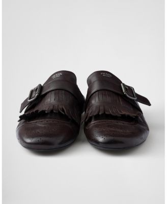  Men's Shuffle Fringed Monk Strap Shoes