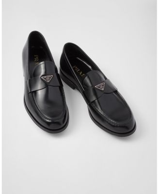  Men's Brushed Leather Loafers