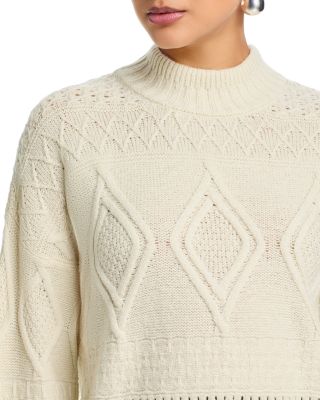 Buchanan Wool Blend Cable Knit Sweater