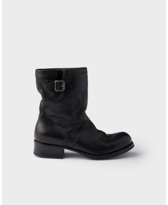  Men's Leather Mid-Calf Boots