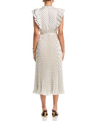 Polka Dot Midi Dres
