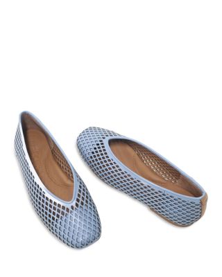 Women's Willow Perforated Leather Ballet Flats