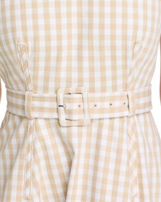 Mini Gingham Denim Zelda Dress