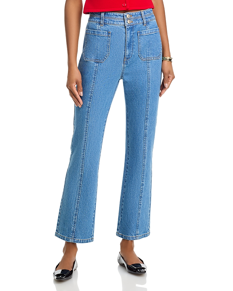 Cinq a Sept Dorothea High Rise Ankle Jeans in Horizon