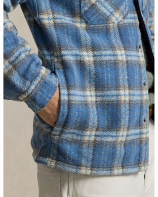 Plaid Felted Wool Overshirt