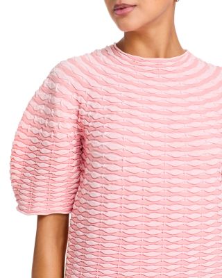 Colorful Mushroom Knit Top