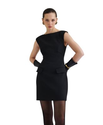 Adelina High Neck Mini Dress