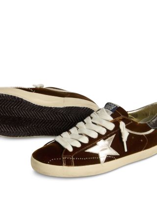 Unisex Super Star Velvet Sneakers