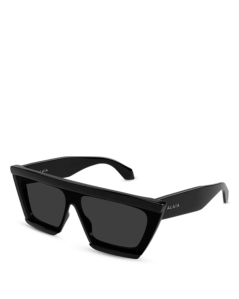 Alaia Geometric Sunglasses, 99mm