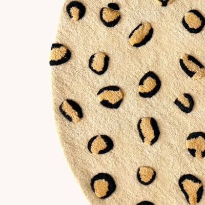 Leopard Rug 46.8" x 46.8"