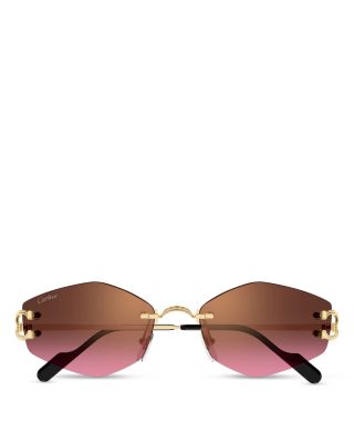 Geometric Sunglasses, 56mm