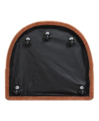  Orion Modern Upholstered Accent Chair with Casters