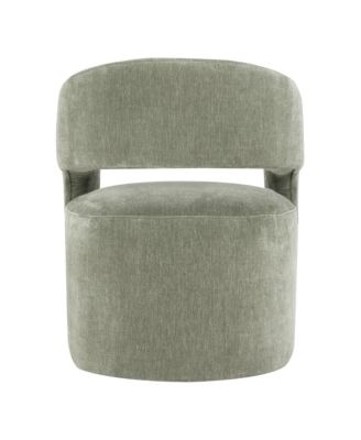  Orion Modern Upholstered Accent Chair with Casters