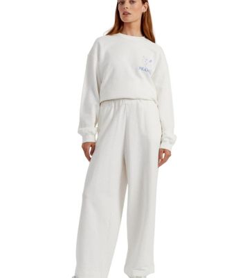  Women's Cotton Snoopy Sweatpants
