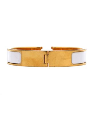 Narrow Clic H Bracelet Enamel