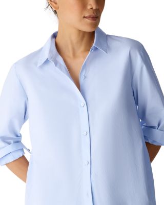 Cotton Poplin Classic Collar Shirt
