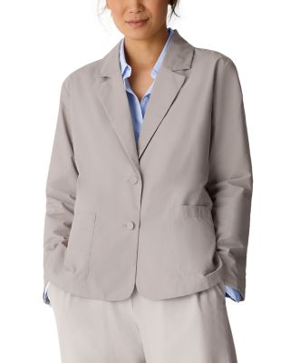 Light Cotton Nylon Easy Blazer