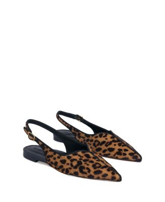 Women's Calf Hair Cynthia Flat