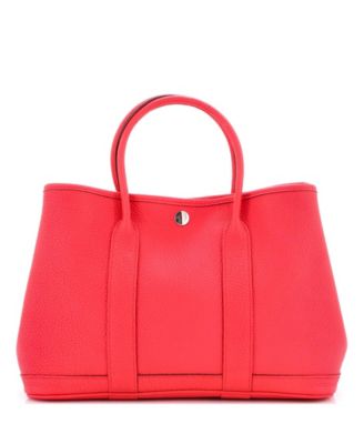 30 Garden Party Tote Leather