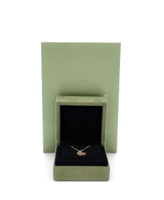  Sweet Alhambra Butterfly Pendant Necklace 18K Gold and Mother of Pearl, 15.25 - 16"