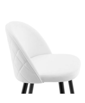  Cordial Fabric Bar Stools, Set of 2