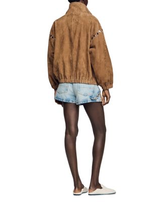 Studded Suede Jacket