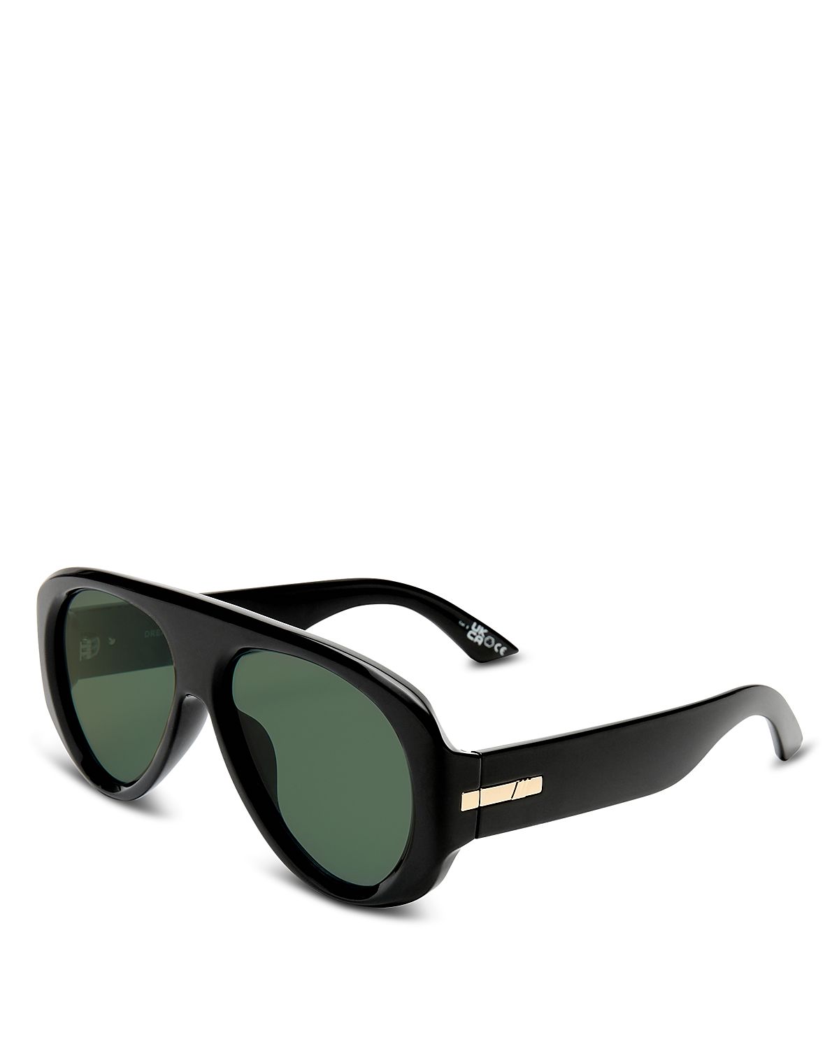 Le Specs Dream Boat Aviator Sunglasses, 57mm