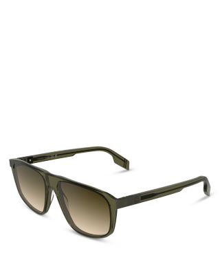 Barrel Hinge Evolution Flat Top Sunglasses, 58mm