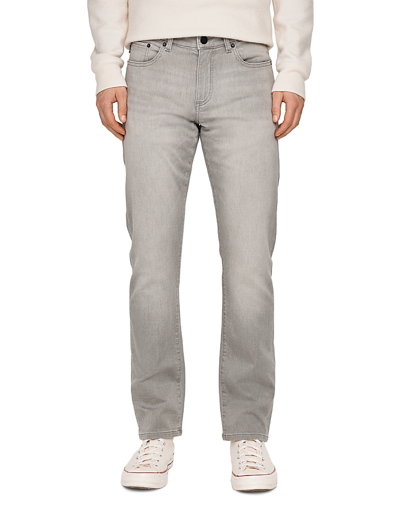 DL1961 Russell Slim Straight Fit Jeans in Washed Gray