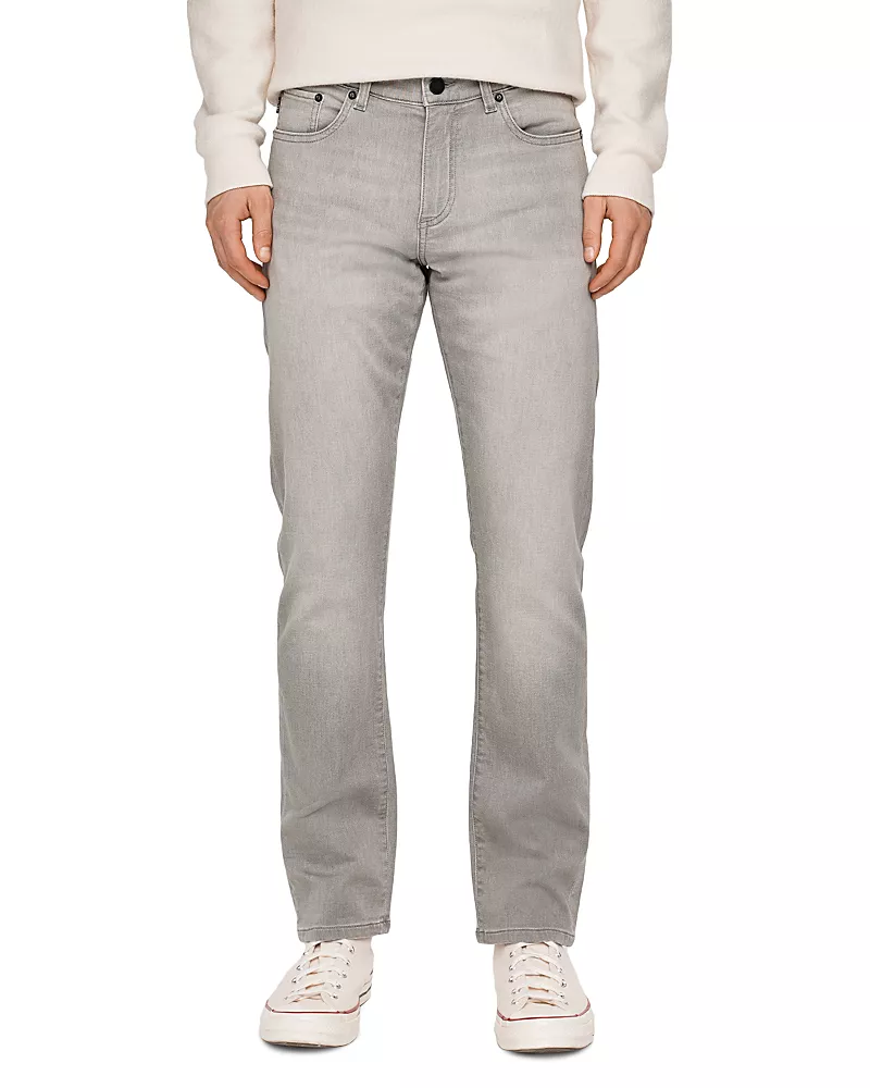 DL1961 Russell Slim Straight Fit Jeans in Washed Gray
