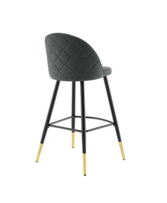  Cordial Fabric Bar Stools, Set of 2