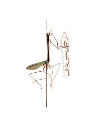  Praying Mantis Rain Gauge by Haw Creek Forge
