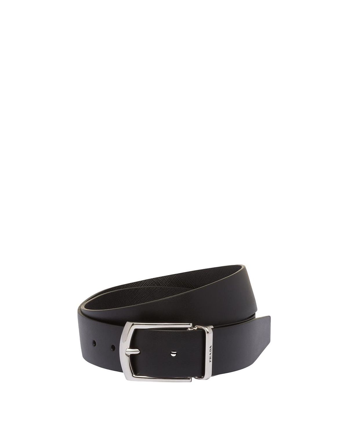 Prada Reversible Saffiano and Leather Belt