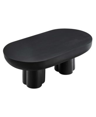  Caspian Oval Concrete Coffee Table
