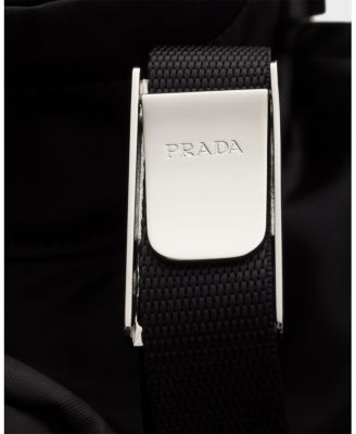 Re-Nylon and Saffiano Leather Backpack