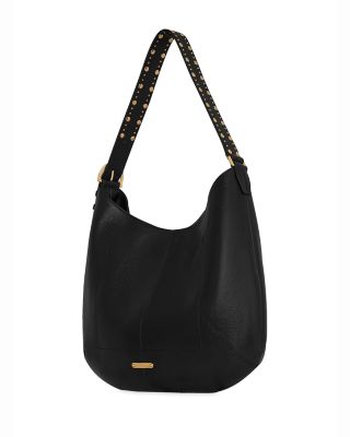 Naomie Leather Hobo Shoulder Bag