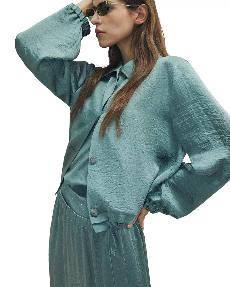 Marella Albatro Crinkle Twill Jacket