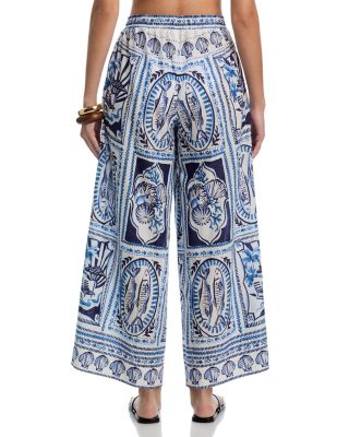 Montauk Tile Pants Swim Cover-Up