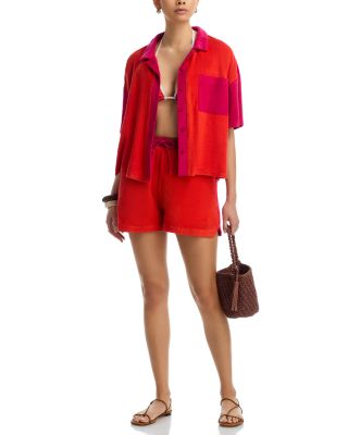 Terry Shorts Swim Cover-Up