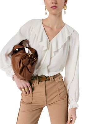 Cisana Ruffle Trim Blouse