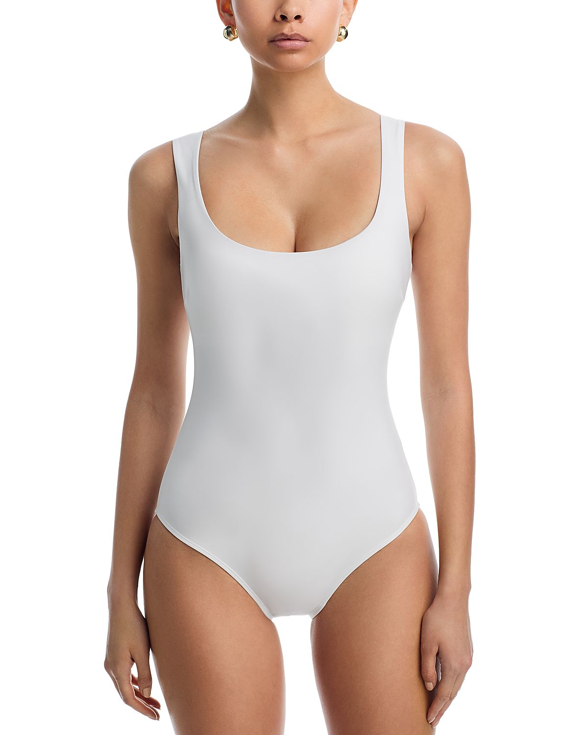 Stylest DreamSculpt Square Neck Tank One Piece Swimsuit