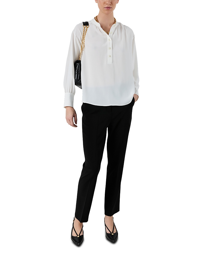 Gerard Darel Cezanne Tunisian Collar Blouse