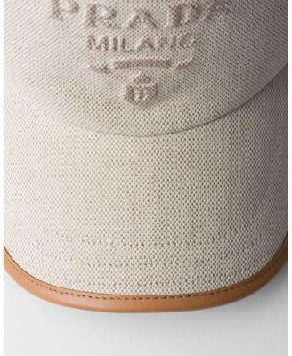  Linen Blend Baseball Cap