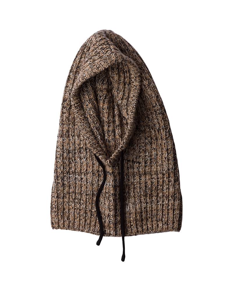Prada Melange Knit Hood
