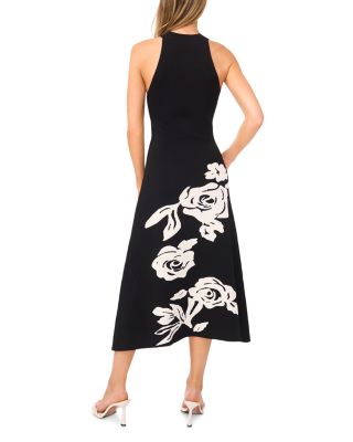 Lavita Halter Floral Midi Dress