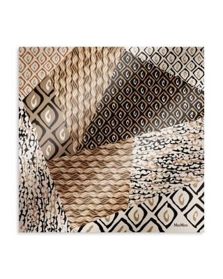 MXACARRE90W1 Printed Silk Scarf 