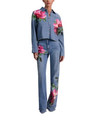 Finely Cropped Oversized Shirt