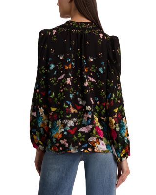 Helen Blouson Sleeve Blouse