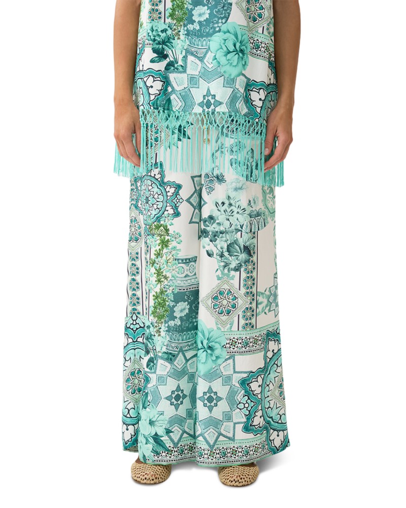 Camilla Balearic Bebe Silk Lounge Pants